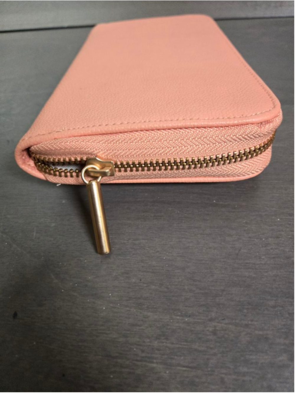 Women's Thirty-One Peach Zip-Around Wallet One Size - Picture 4 of 11